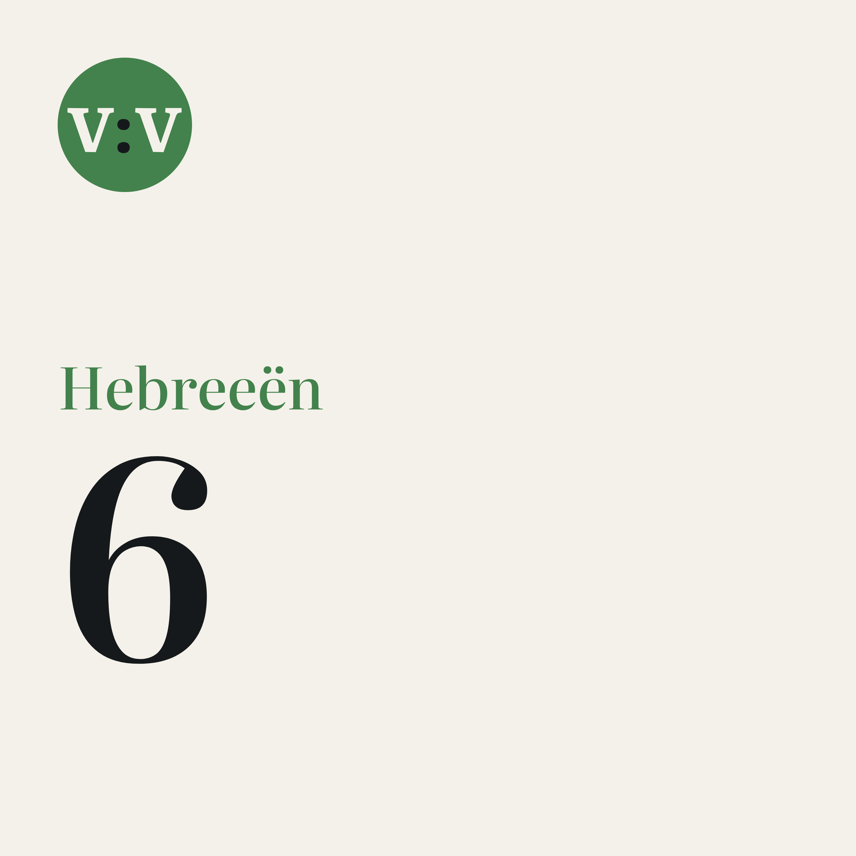 Hebreeën 6 episode artwork