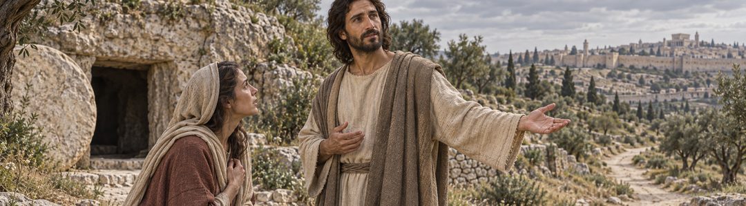 Illustratie bij: Jezus spreekt over Zijn Vader en God.