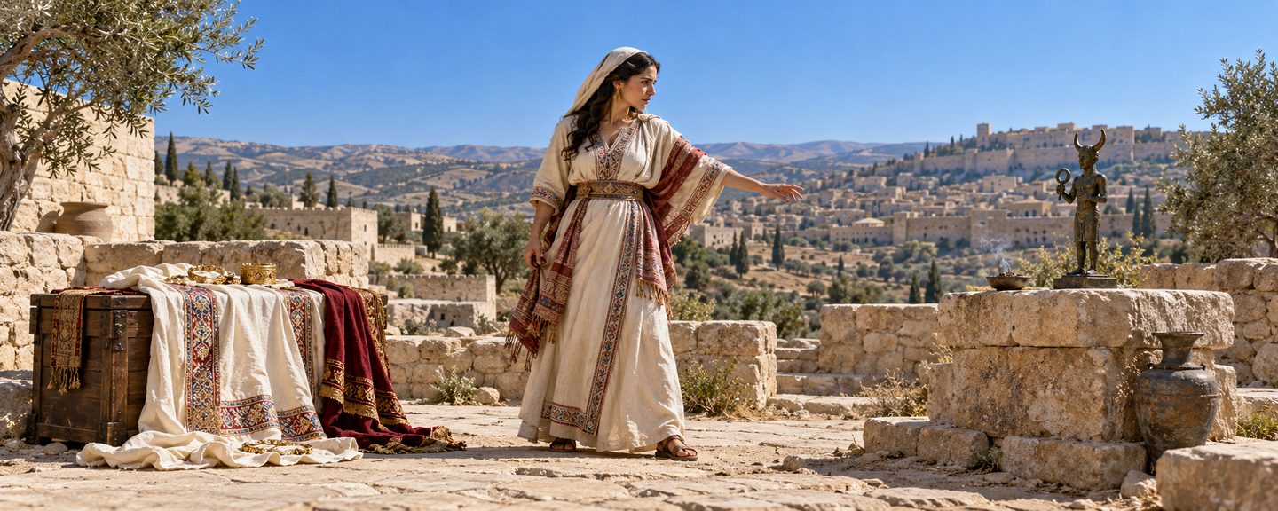 Illustratie bij: Jeruzalem als ontrouwe vrouw.