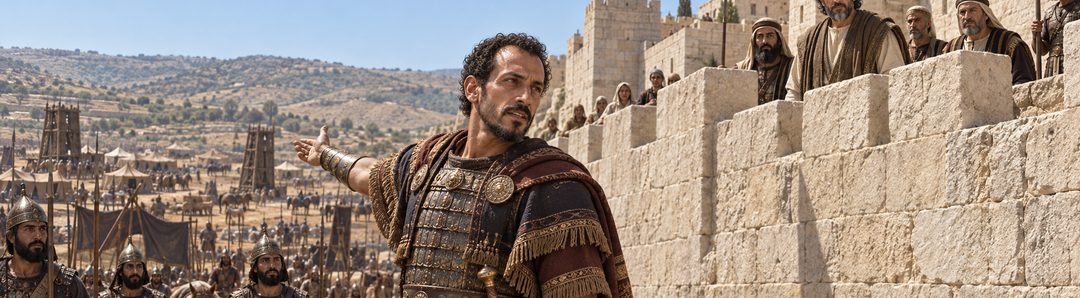 Illustratie bij: Assyrië bedreigt Jeruzalem in geestelijke blindheid.