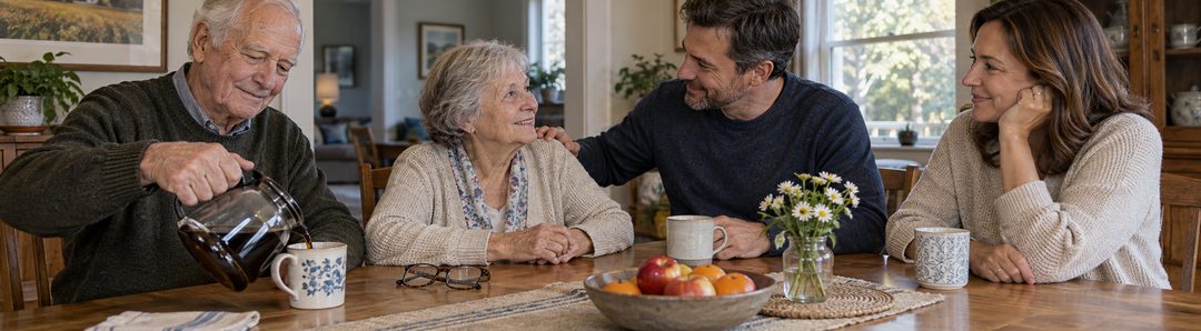 Illustratie bij: Dankbaarheid voor gewone menselijke gaven en zorg.