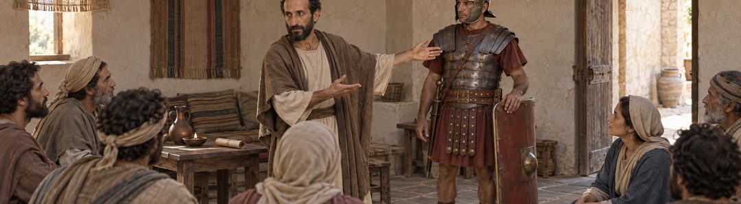 Illustratie bij: Christus aantrekken als geestelijke wapenrusting.