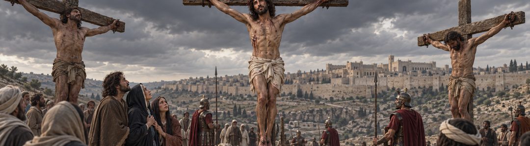 Illustratie bij: Jezus’ kruis toont overwinning door lijden.