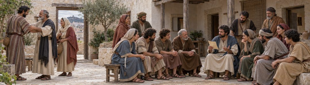 Illustratie bij: Samenkomen in de hoop op vereniging met Christus.
