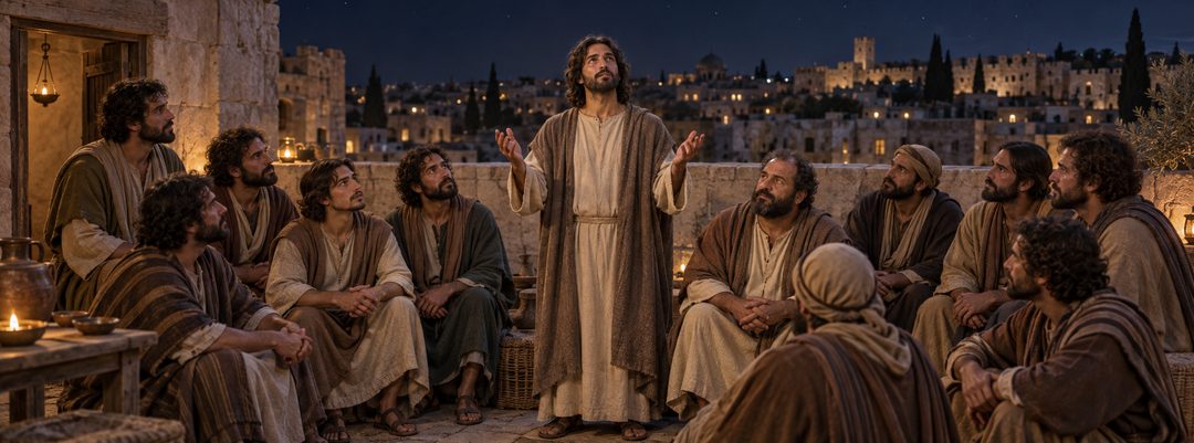 Illustratie bij: Het hogepriesterlijk gebed van Jezus.