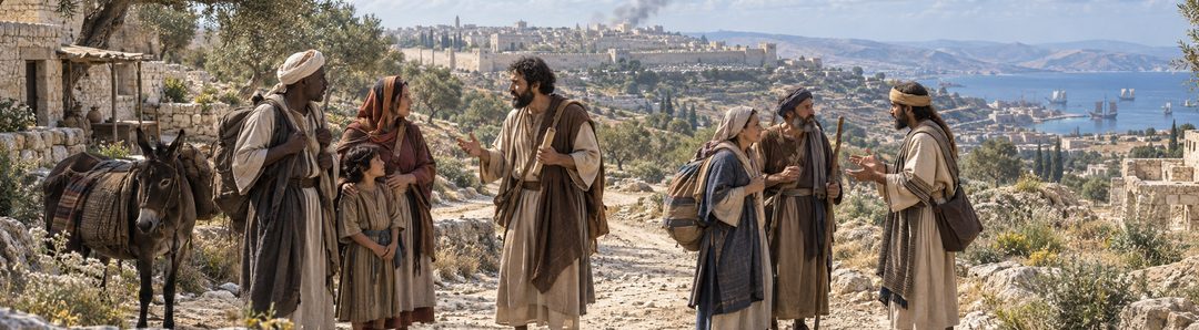 Illustratie bij: Na het oordeel bereikt het evangelie de volken.