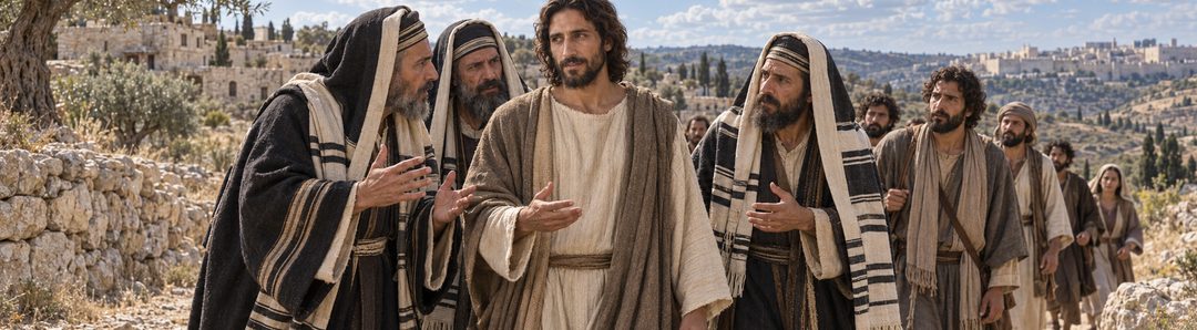 Illustratie bij: Jezus antwoordt de Farizeeën over Herodes.