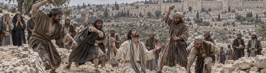 Illustratie bij: Het Sanhedrin verzet zich tegen de Heilige Geest.