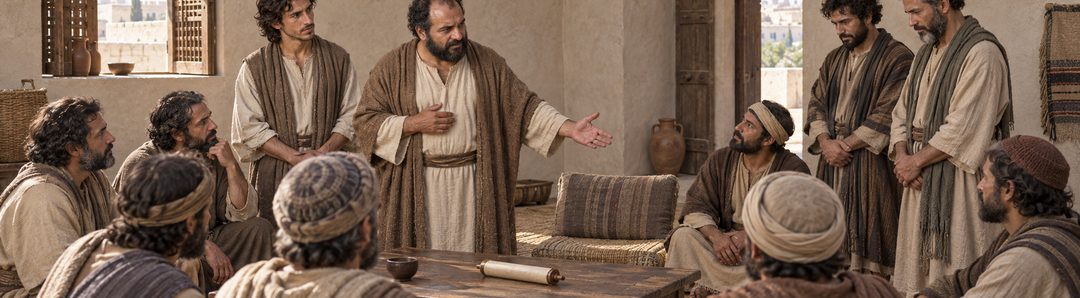 Illustratie bij: De verlaten woonplaats en Judas' vervanging.