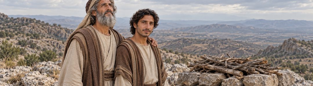 Illustratie bij: Abraham ontvangt de bevestiging van Gods belofte.