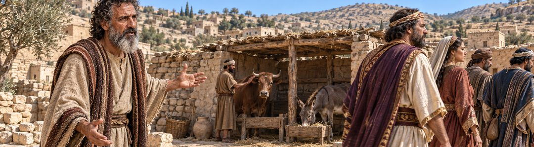 Illustratie bij: Israël als opstandige kinderen die hun Vader verlaten.