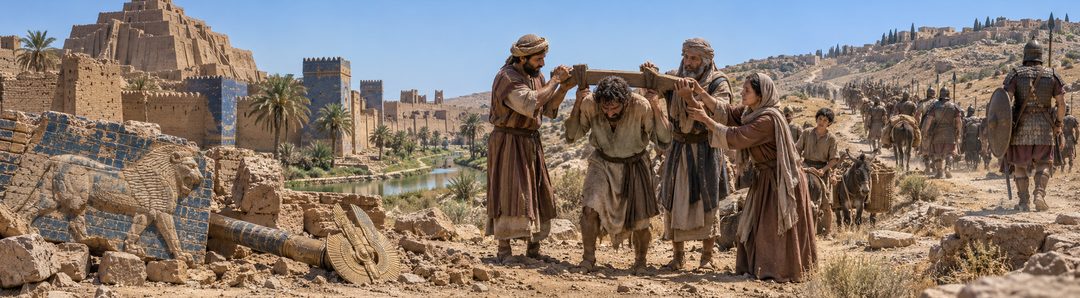 Illustratie bij: Het einde van Babylon en Assyrië.