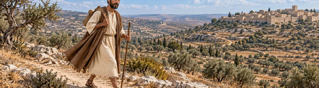 Illustratie bij: Amos reist vanuit Juda naar Israël.