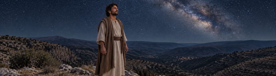 Illustratie bij: De sterrenhemel verkondigt Gods heerlijkheid.