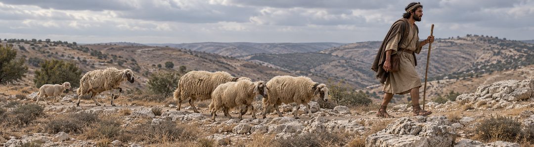 Illustratie bij: De dwaze herder verwaarloost de dieren.