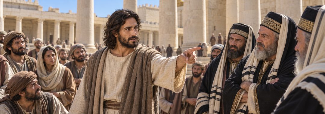 Illustratie bij: Jezus’ scherpe oordeel over huichelarij.