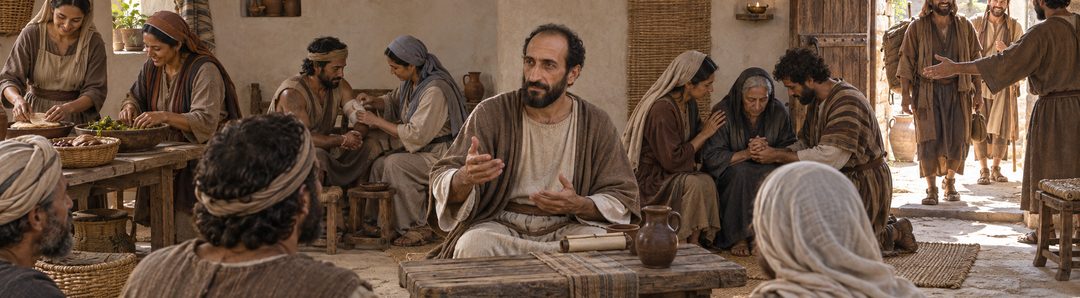 Illustratie bij: Christus als hoofd en de gemeente als lichaam.