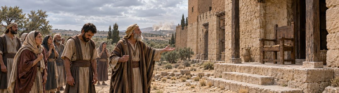 Illustratie bij: Waar is de koning die Israël kan redden?.