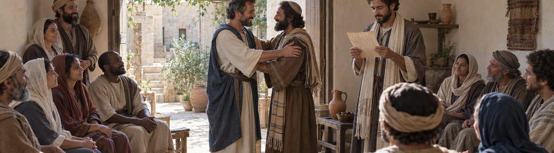 Illustratie bij: Genade en vrede verbinden Griekse en Joodse gelovigen.