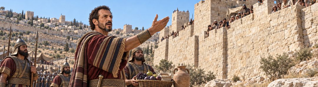 Illustratie bij: Oproep tot overgave aan Assyrië.