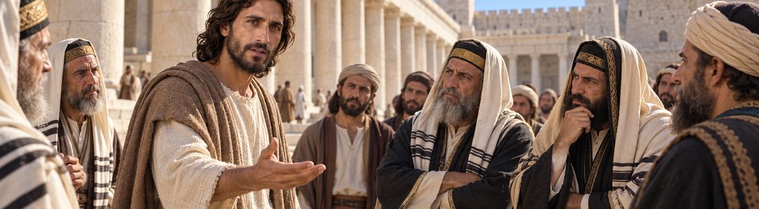 Illustratie bij: Jezus spreekt over het bloed van de rechtvaardigen.