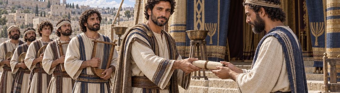 Illustratie bij: David, Asaf en de Korachitische psalmisten.