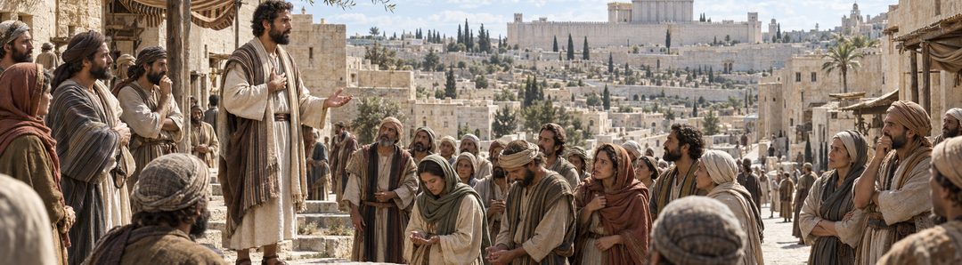 Illustratie bij: De Geest overtuigt door het getuigenis over Christus.