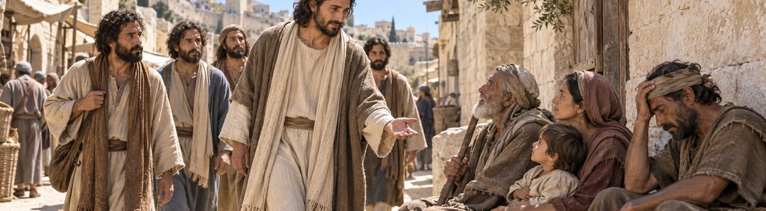 Illustratie bij: Christus als licht tijdens zijn aardse werk.