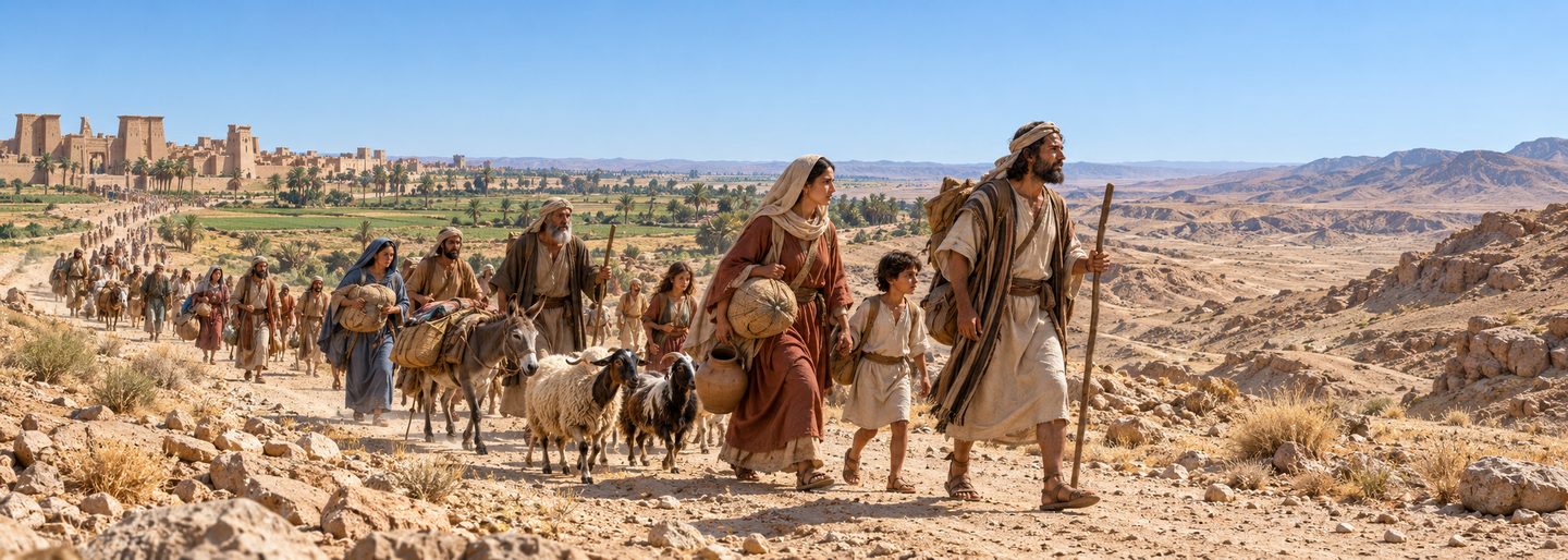 Illustratie bij: De uitweg uit Egypte.