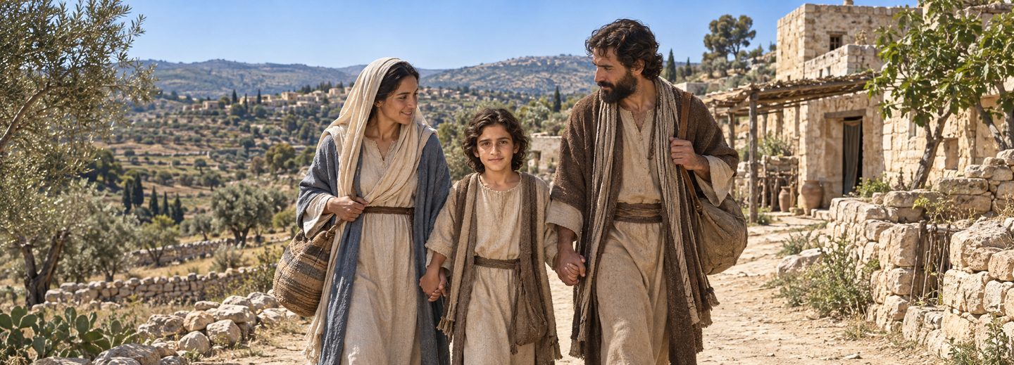 Illustratie bij: Van Jezus’ jeugd in Nazareth naar het optreden van Johannes.
