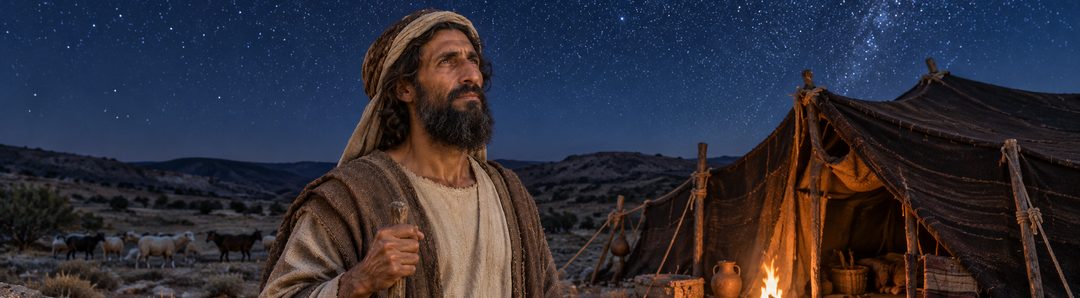 Illustratie bij: Abraham gelooft vóór de wetgeving.