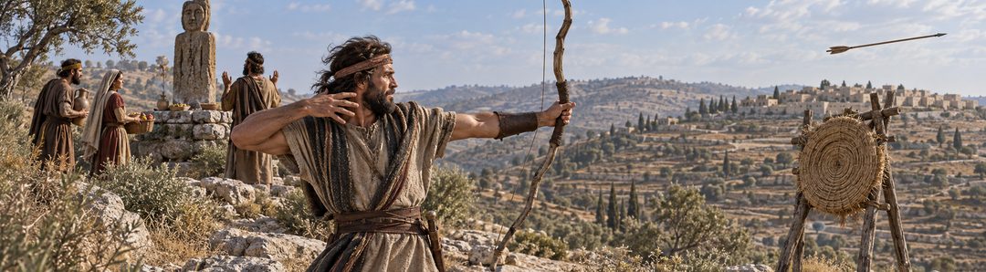 Illustratie bij: Israël wijkt af als een onbetrouwbare boog.