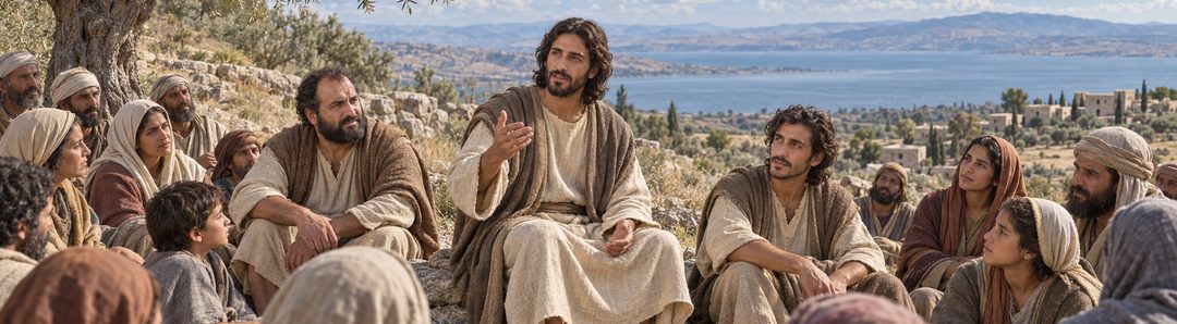 Illustratie bij: De Messias verkondigt gerechtigheid in de grote gemeente.