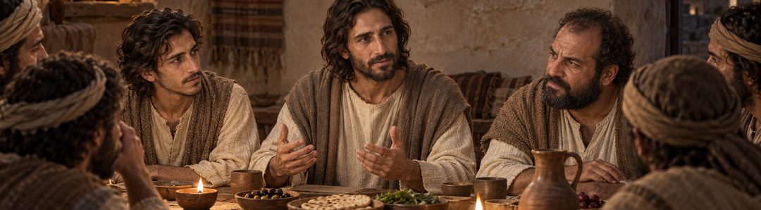 Illustratie bij: Jezus verklaart de wederzijdse inwoning van Vader en Zoon.