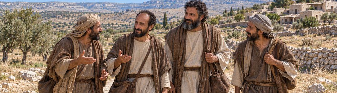 Illustratie bij: Paulus en Barnabas reizen door de Romeinse provincie Galatië.
