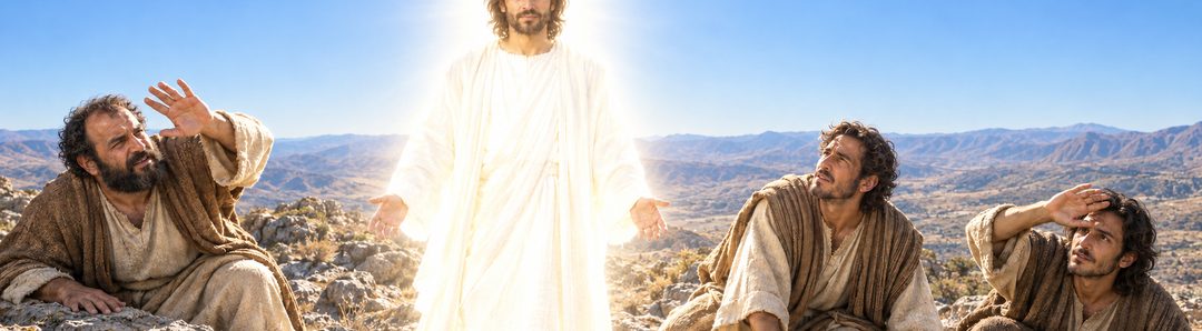 Illustratie bij: Jezus’ verborgen hemelse heerlijkheid wordt zichtbaar.