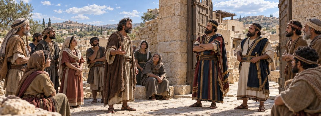 Illustratie bij: Gods rechtszaak tegen Israël.