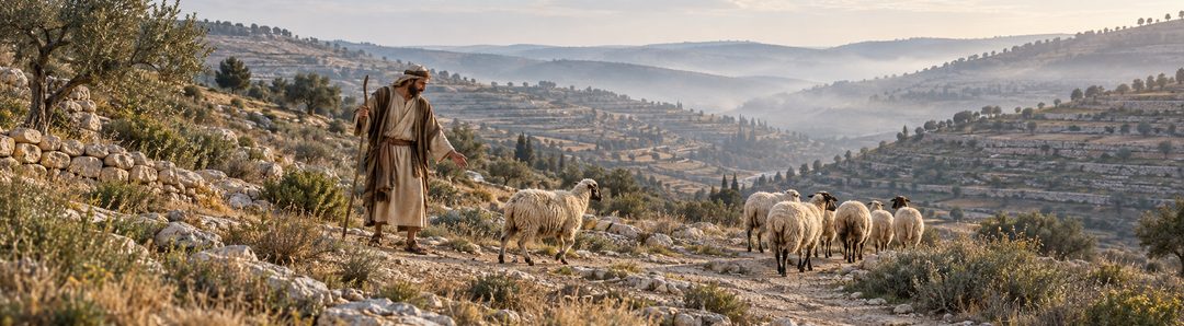 Illustratie bij: Terugkeren naar de Herder als beeld van herstel.