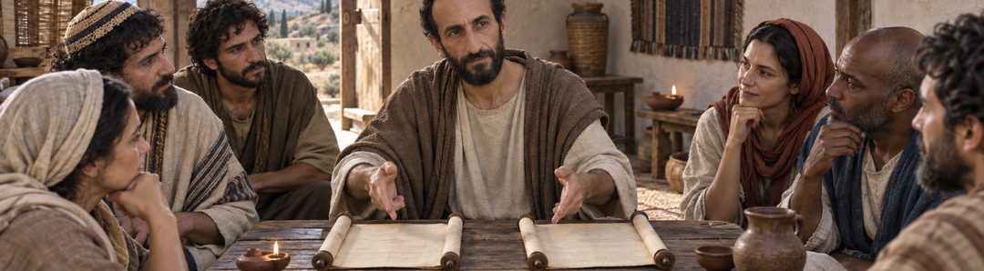Illustratie bij: Abraham en David bevestigen Paulus’ leer.
