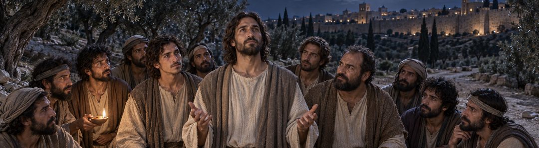 Illustratie bij: Jezus bidt specifiek voor Zijn discipelen.