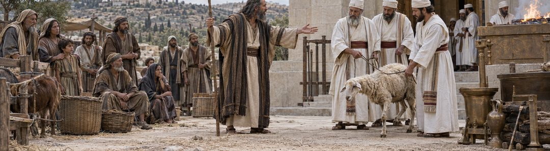 Illustratie bij: Maleachi bestraft de verslapte offerdienst.