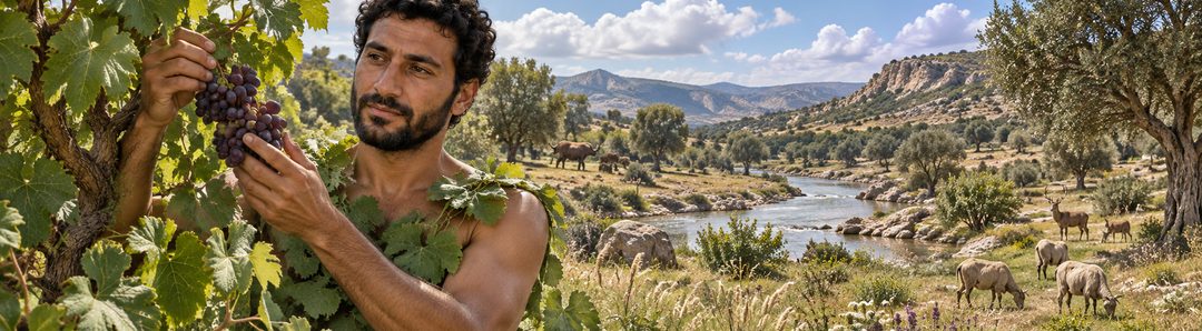 Illustratie bij: Adam ontvangt verantwoordelijkheid voor de aarde.