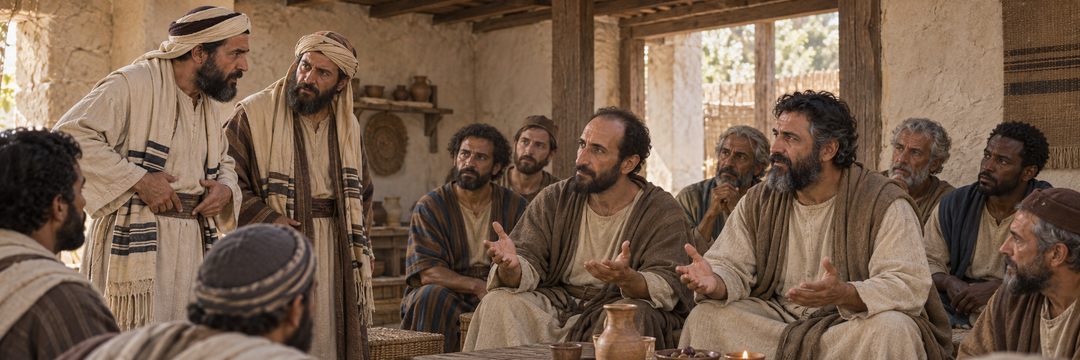 Illustratie bij: Judaïseerders eisen besnijdenis in Antiochië.