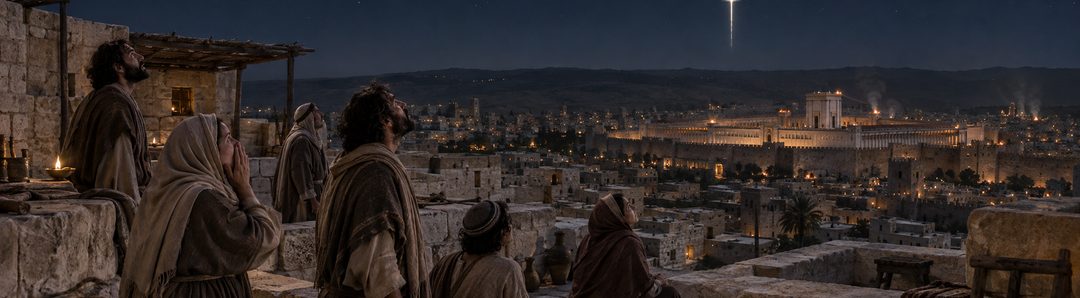 Illustratie bij: Vreeswekkende tekenen boven Jeruzalem.