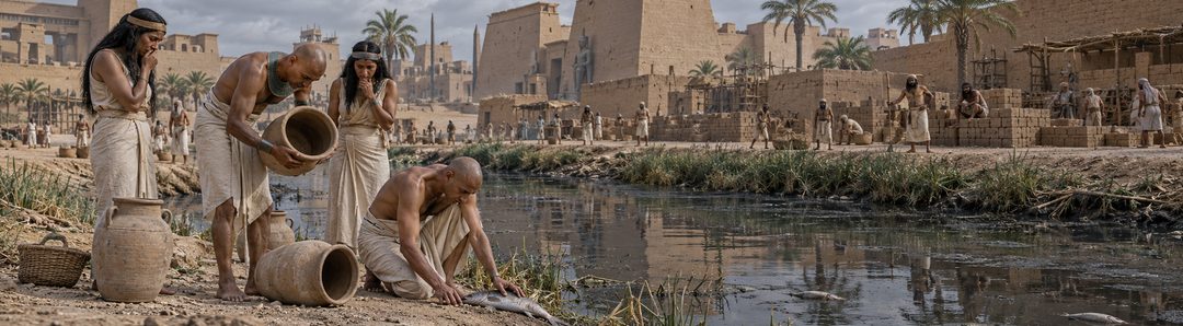 Illustratie bij: De Egyptische plagen vormen het historische beeld achter latere oordelen.