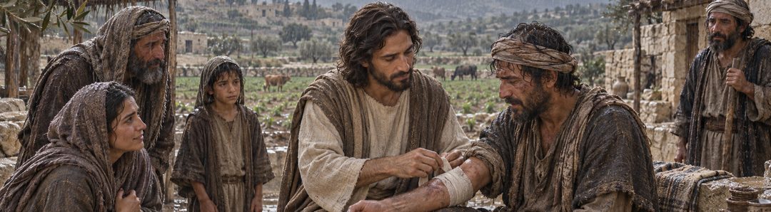 Illustratie bij: Christus geneest en herstelt Zijn volk.