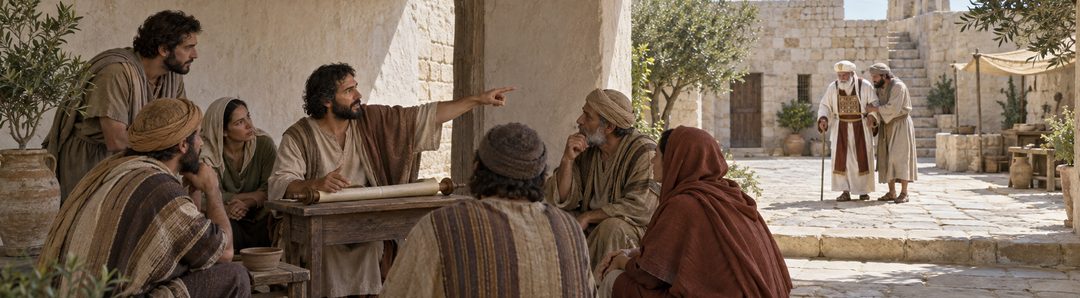 Illustratie bij: Melchizedek tegenover sterfelijke priesters.