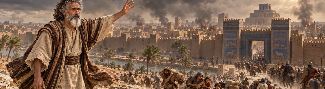Illustratie bij: Jesaja’s beeldspraak over de val van Babel.