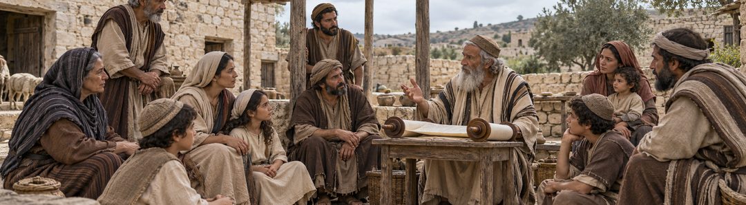 Illustratie bij: Gods volk vóór Christus onder uiterlijke leiding.
