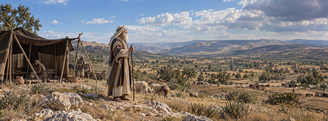 Illustratie bij: Abrahams nieuwe naam en Gods belofte.
